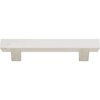 Ekena Millwork Rustic Smooth Faux Wood Fireplace ManteL w/Breckinridge Corbels, Factory Prepped, 4"H  x 8"D x 48"W MANUSM04X08X48BKUN